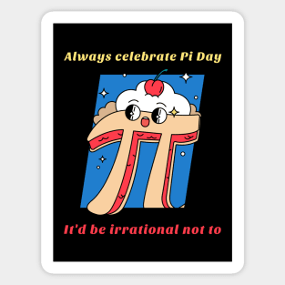 Mathematics Pi Day Sticker